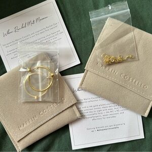 Earring and Bracelet by Marrin Costello Set